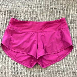 Lululemon Speed Up Low Rise Lined Short 2.5”